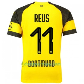 Koszulka Borussia Dortmund Reus 11 Domowe Koszulki Piłkarskie 2018-2019 Krótki Rękaw